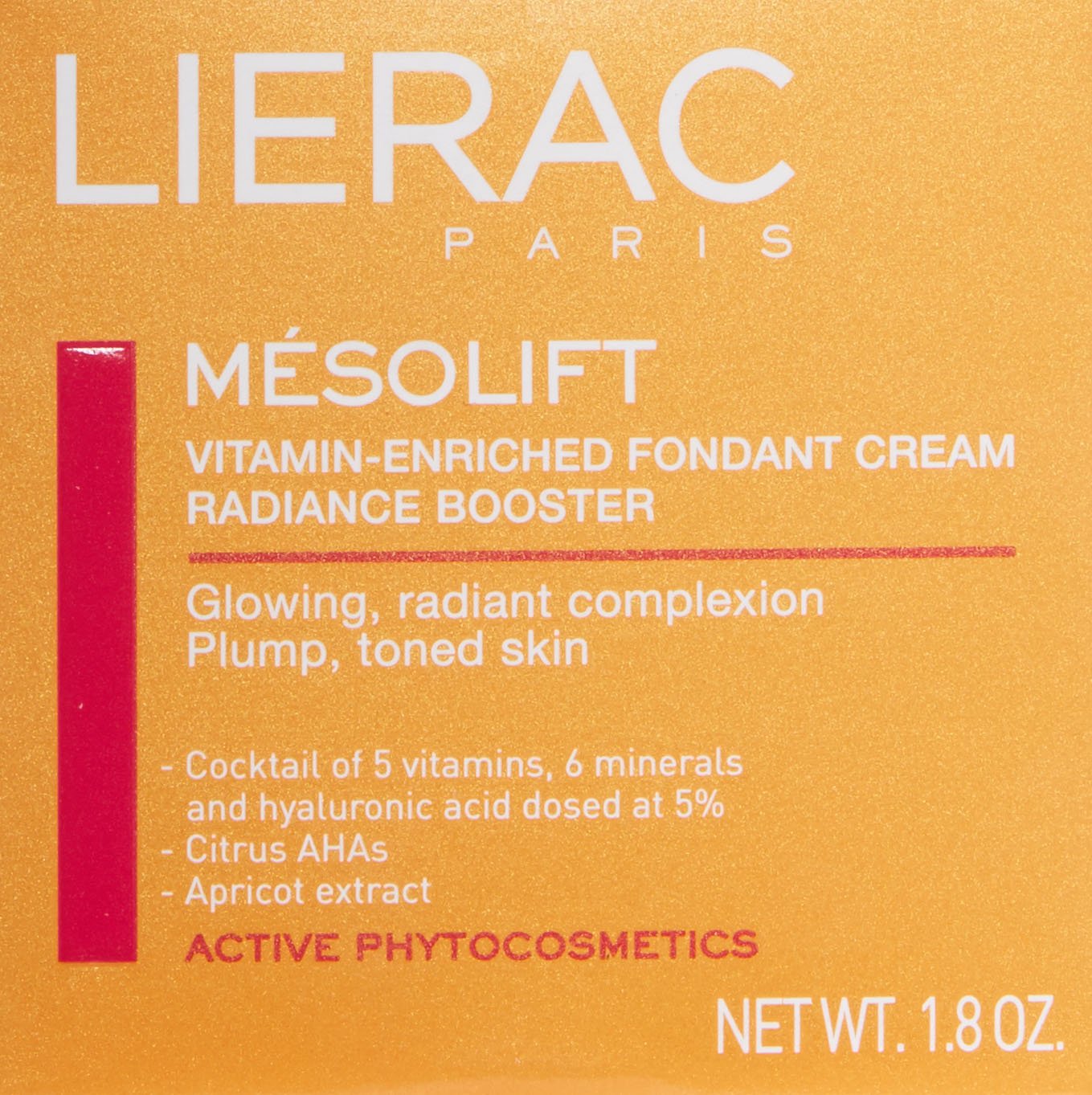 LIERAC Mésolift Cream, 1.8 Fl. Oz. (Tester Units) SEALED NEW