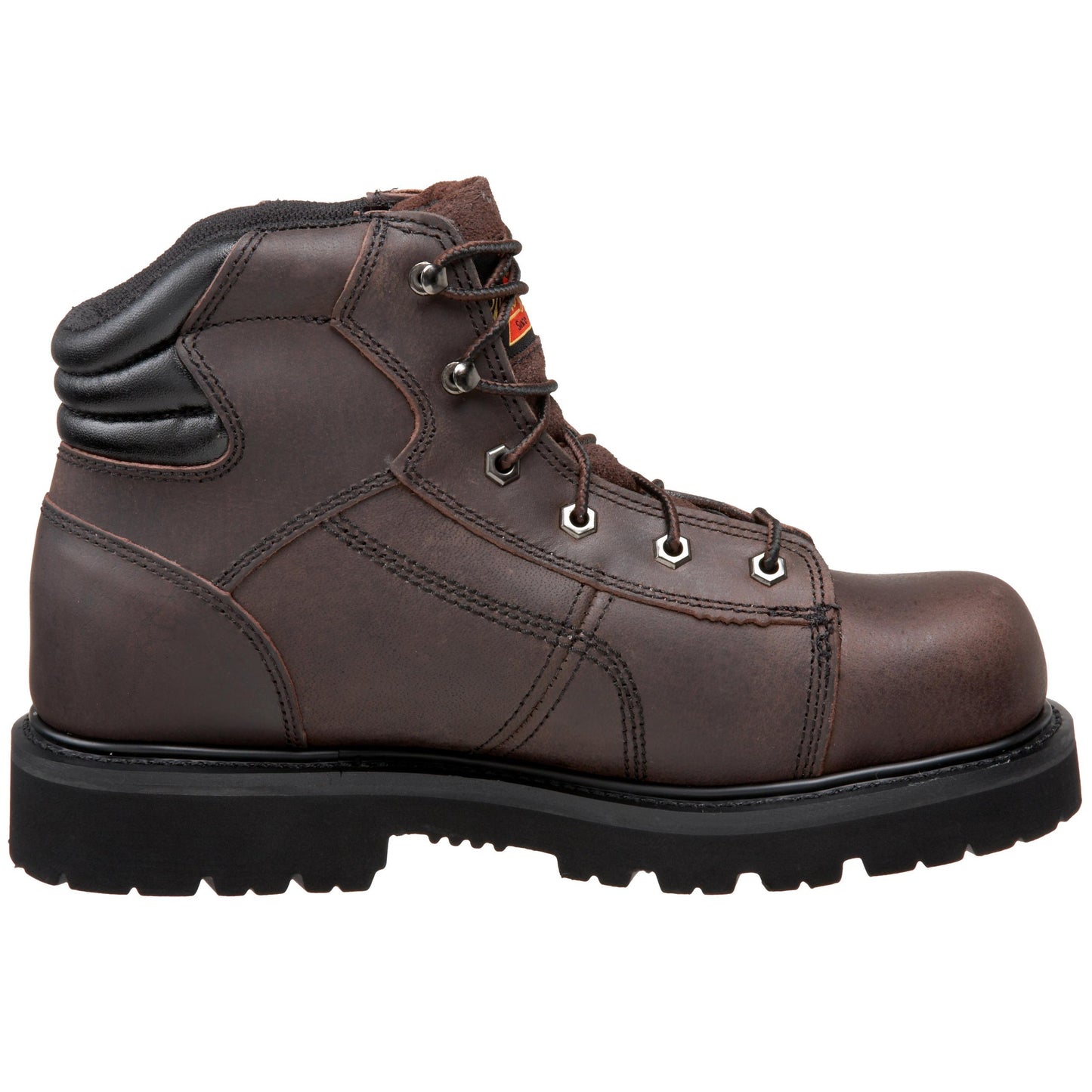 Thorogood Oblique Collection 6" Boot, Brown, 9.5 W US