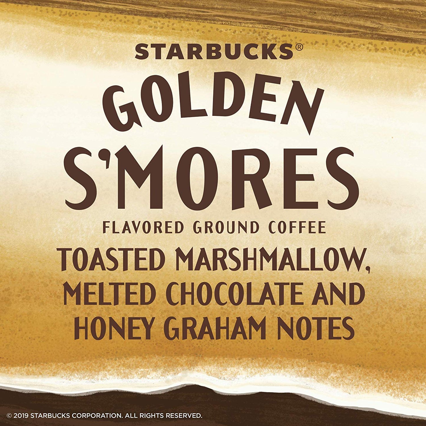 Starbucks Golden S'mores 180 COUNT K-Cups Pods Best Before December 2019