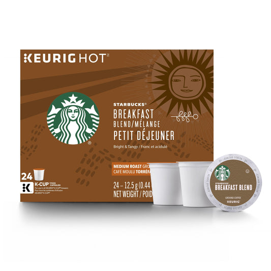 Starbucks Breakfast Blend Medium Roast Single Cup Coffee Keurig BB October 2019