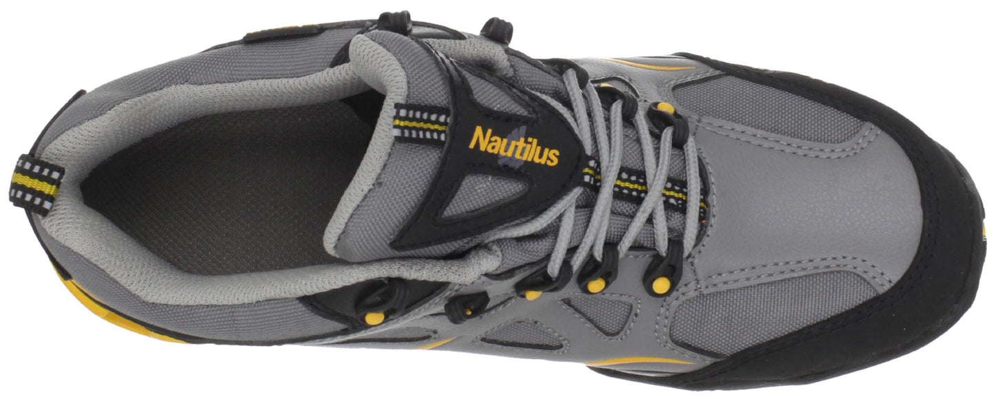 Nautilus 1800 Comp Toe Waterproof EH Athletic Shoe,Grey,7.5 M US