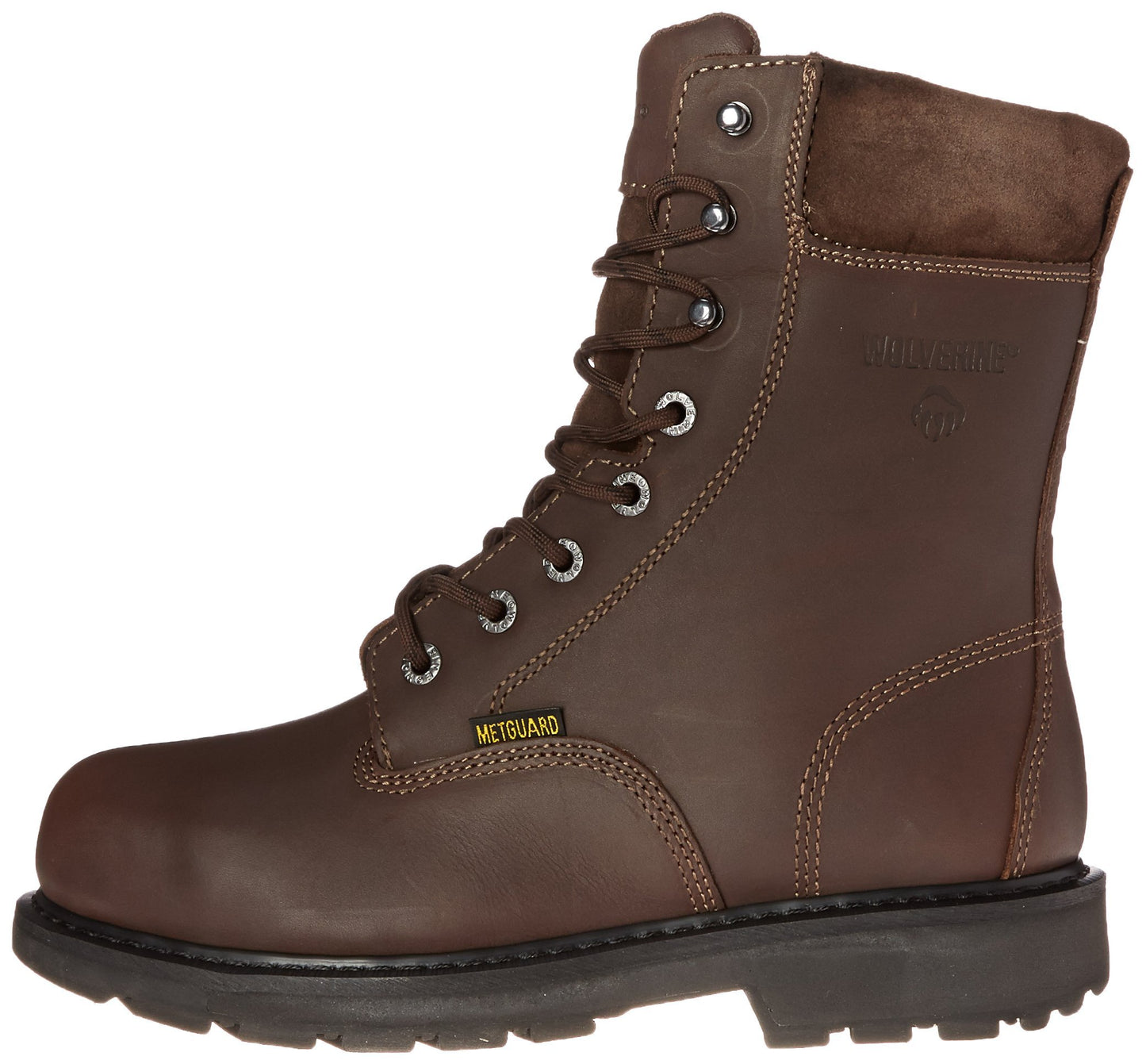 Wolverine Men's CANNONSBURG IM 8" STL Slip RES-M, Brown, 10 M US