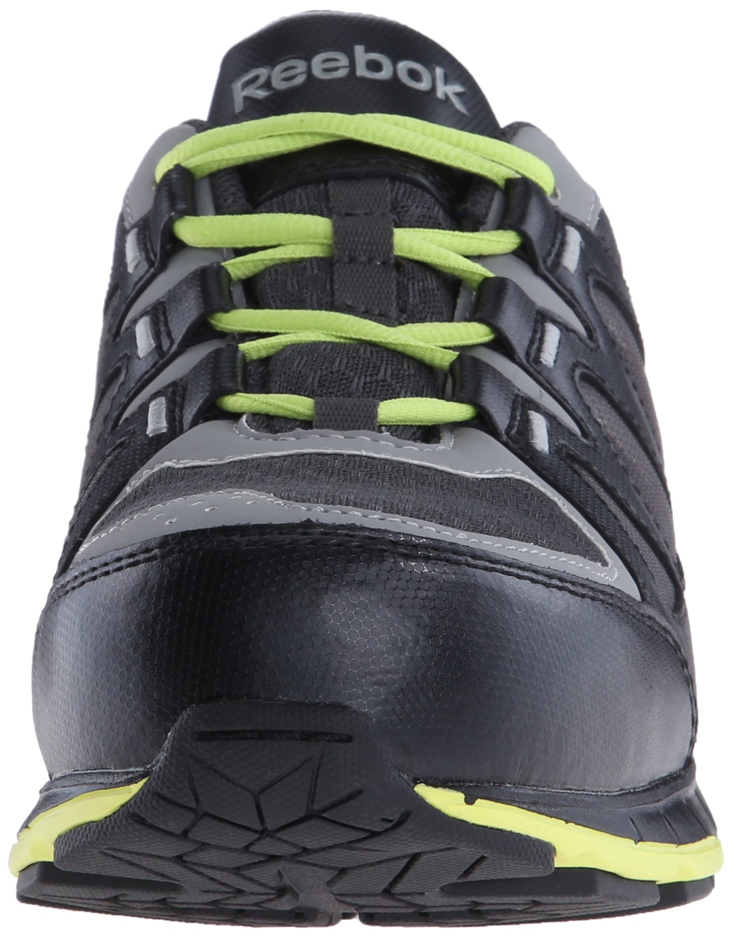 Reebok Work Men's Zigkick RB3015 Work Shoe, Black/Yellow, 11 W US