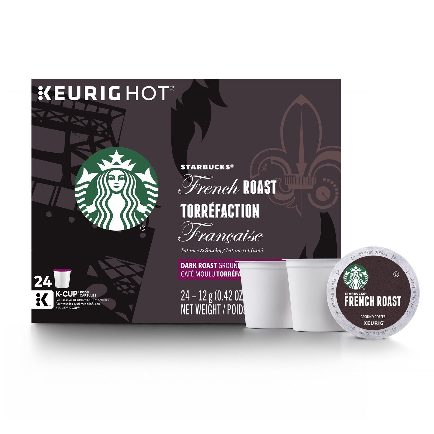 Starbucks French Roast Dark Roast Single Cup Coffee for Keurig BB November 2019