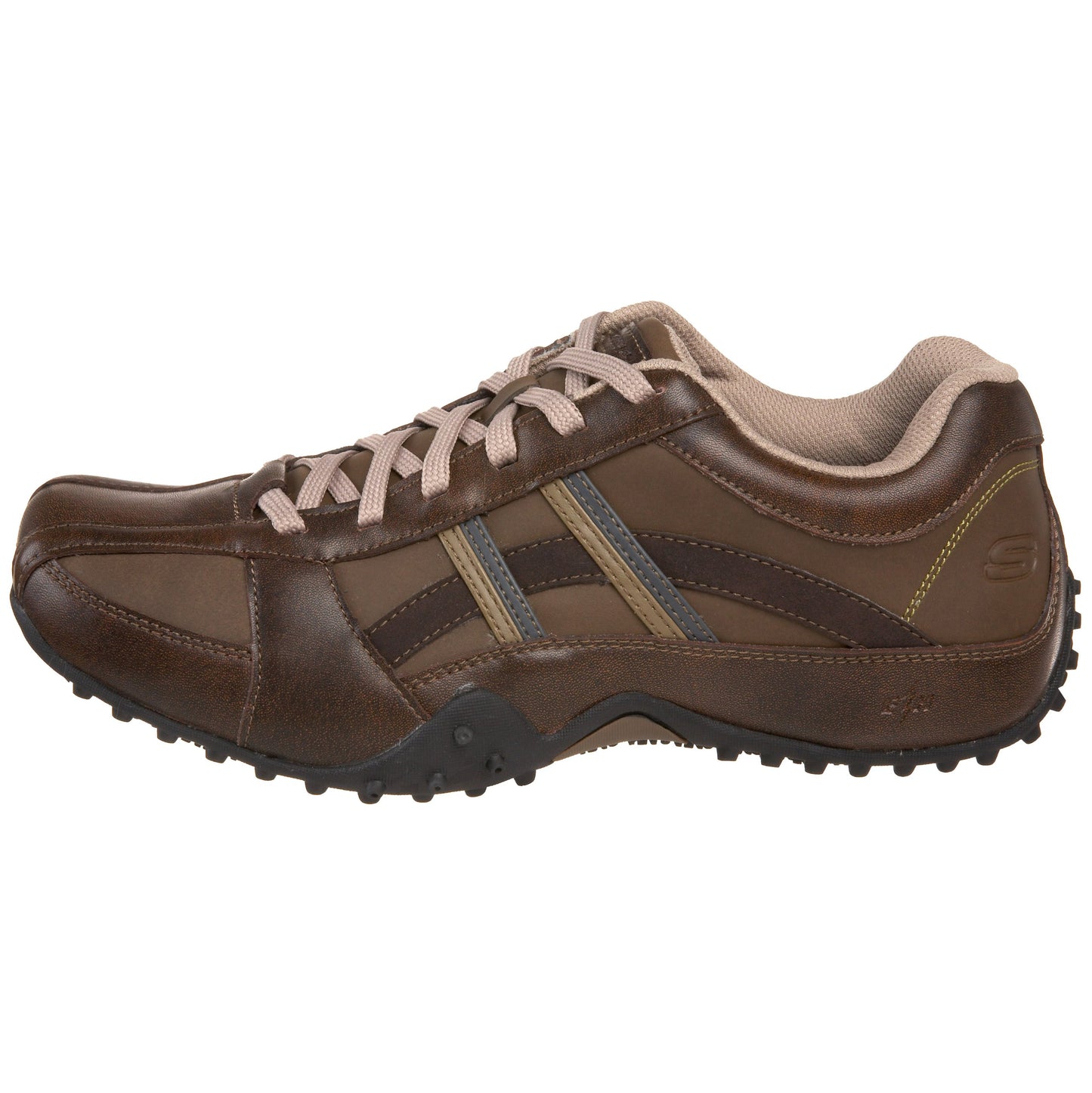 Skechers for Work Men's Systemic Lace Up,Brown,11 XW US