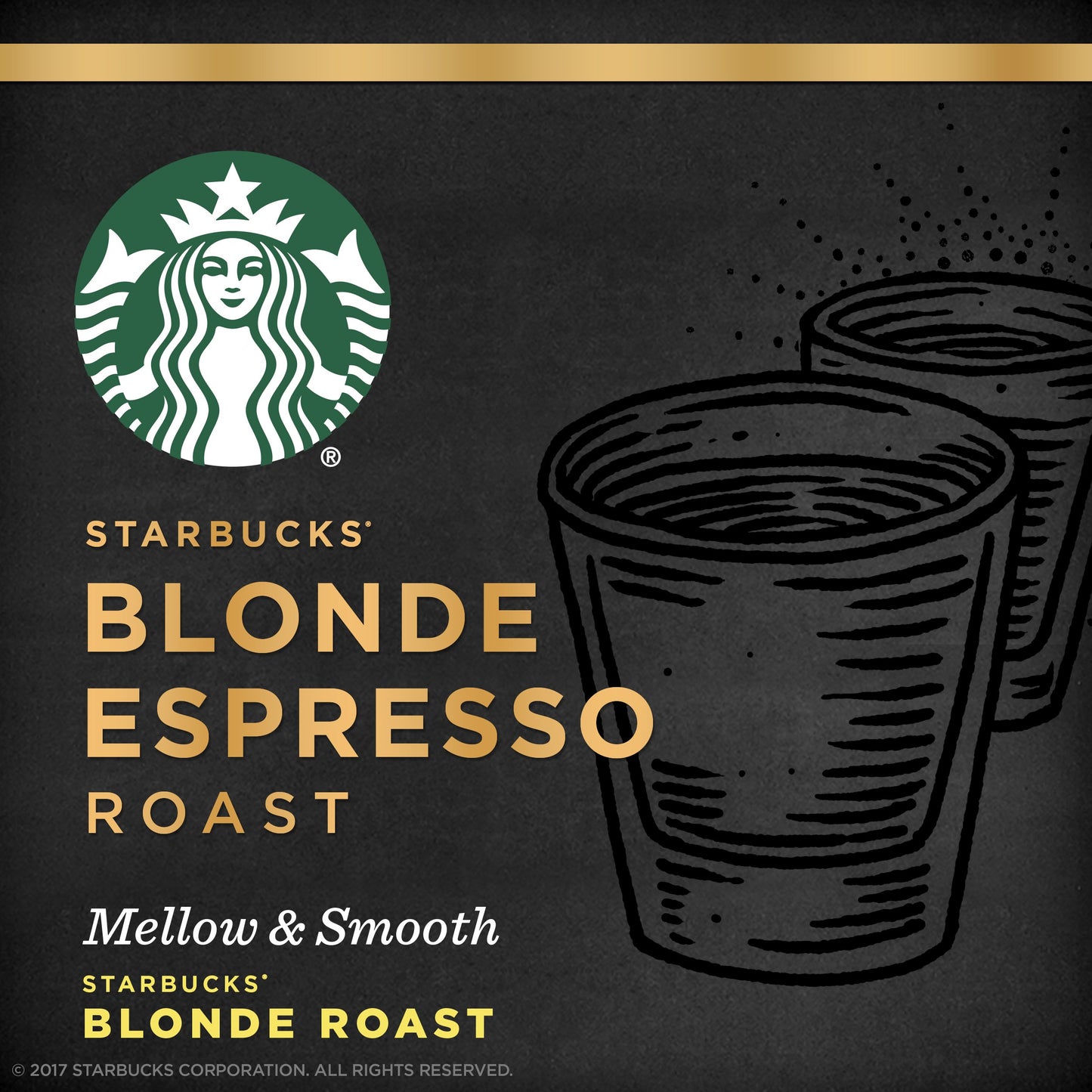 LOT OF 144 Starbucks Verismo Blonde Espresso Roast Single-Serve PODS BBD 4/2019