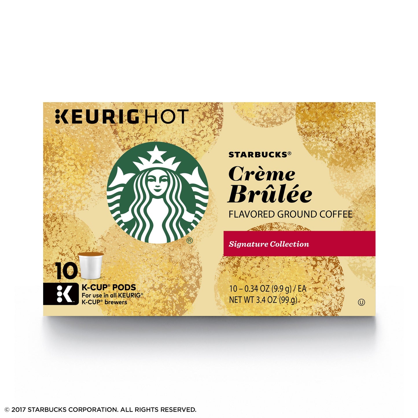 Starbucks Crème Brulée Roast K CUP Coffee for Keurig 60 COUNT BBD JAN 2020