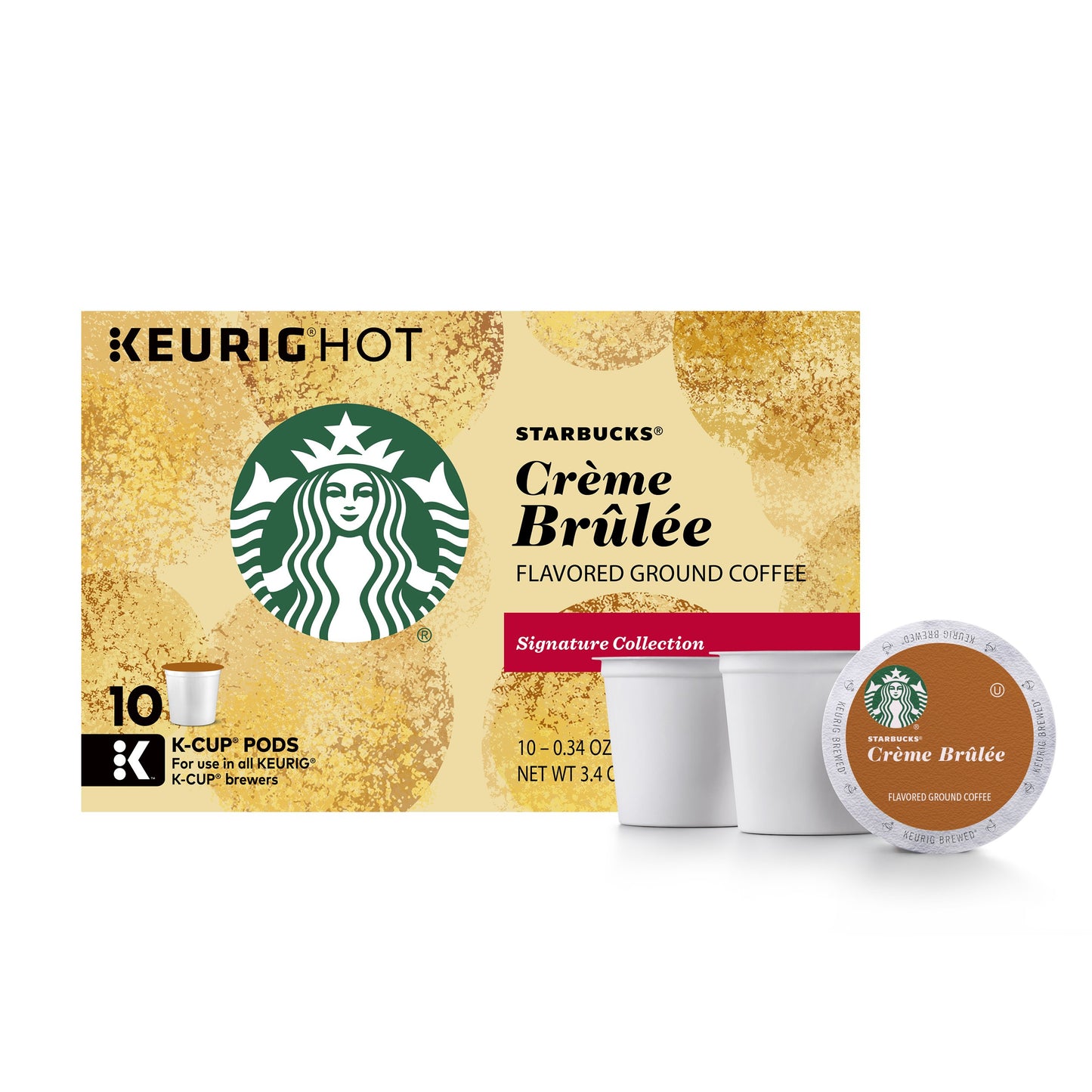 Starbucks Crème Brulée Roast K CUP Coffee for Keurig 60 COUNT BBD JAN 2020