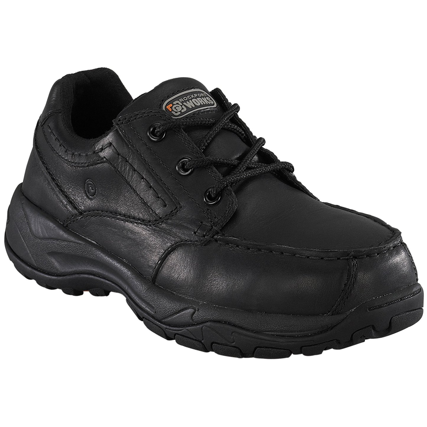 Rockport Men's Extreme Light Composite Toe Work Oxford Black 7.5 M