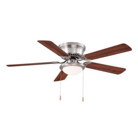 Hugger 52 In. Led Brushed Nickel Ceiling Fan 1002269802