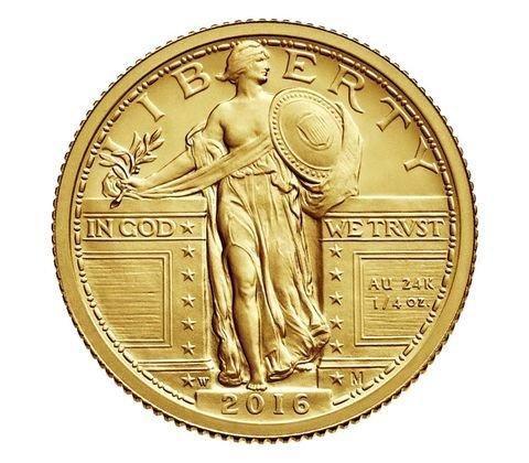 2016 W Standing Liberty Centennial Gold Coin Quarter Mint Packaged