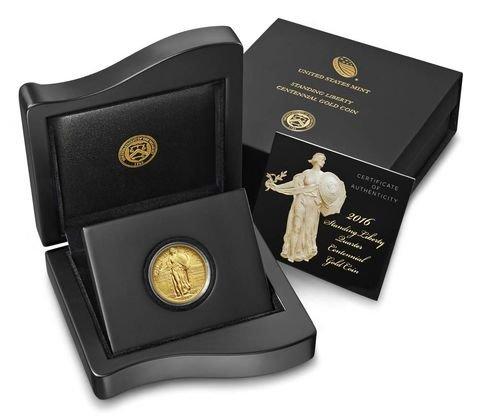 2016 W Standing Liberty Centennial Gold Coin Quarter Mint Packaged