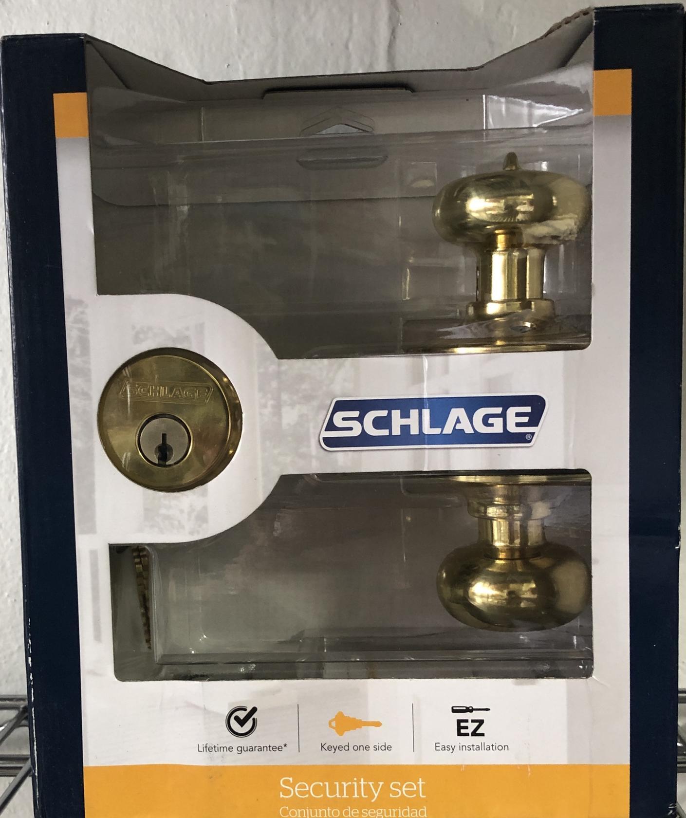 Schlage FB50N V PLY 505 FB50NVPLY505 Entry Knob Lockset