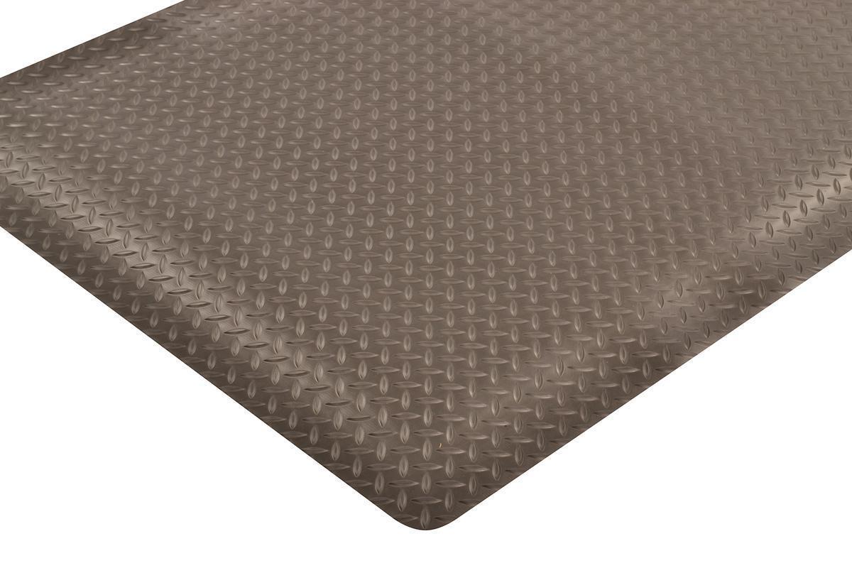 NoTrax Dissipative / Anti-static Mat, Laminate, 826 Diamond Stat 2'x75' BLACK