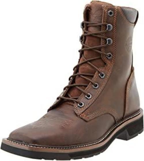 Justin Men's J-Max 8" Work Boots  10 D