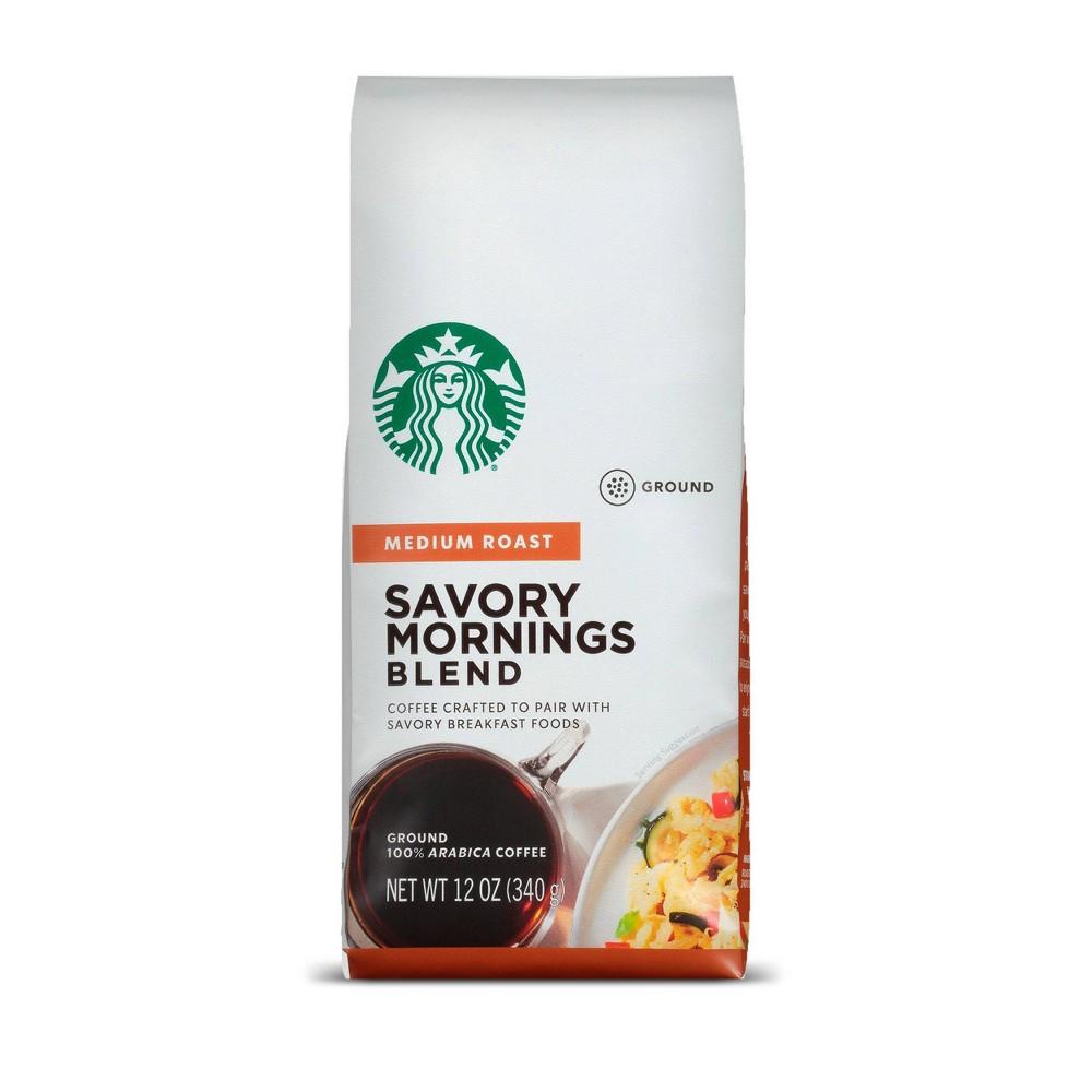 18 PACK Starbucks Savory Mornings Medium Roast Ground Coffee - 12oz BB JAN 2020