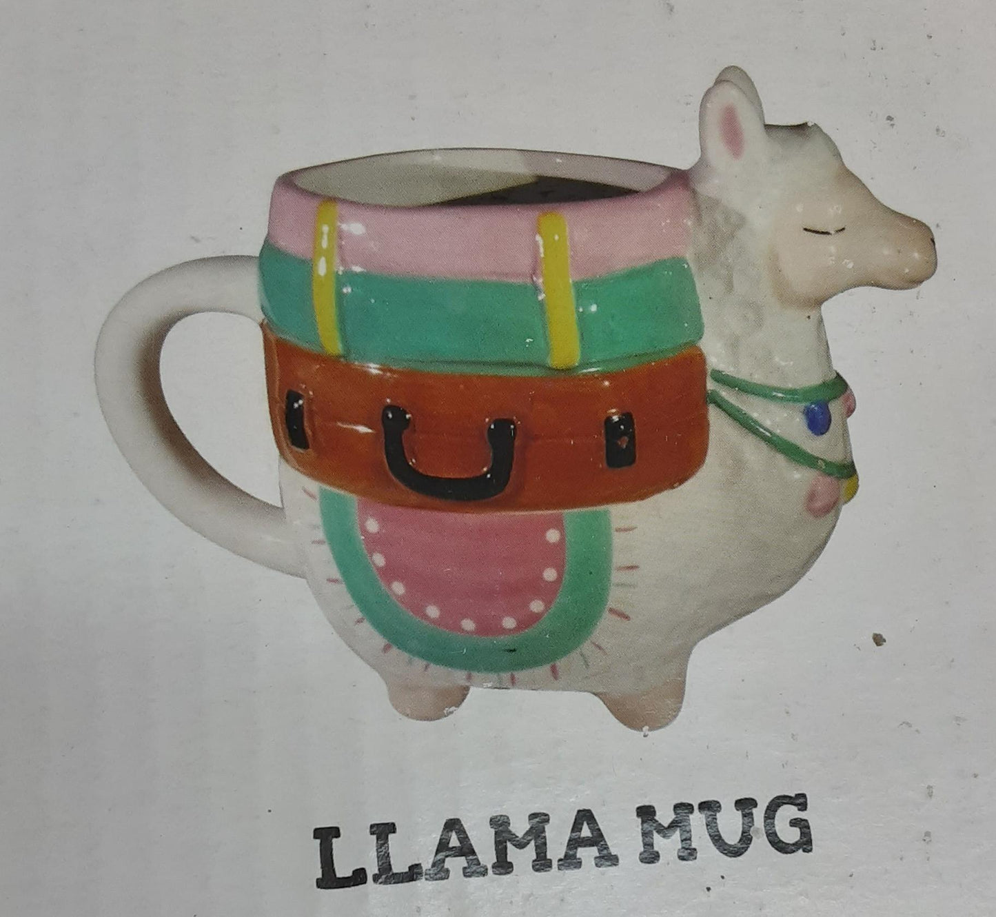 Myxx Llama Ceramic Mug 22 ounce