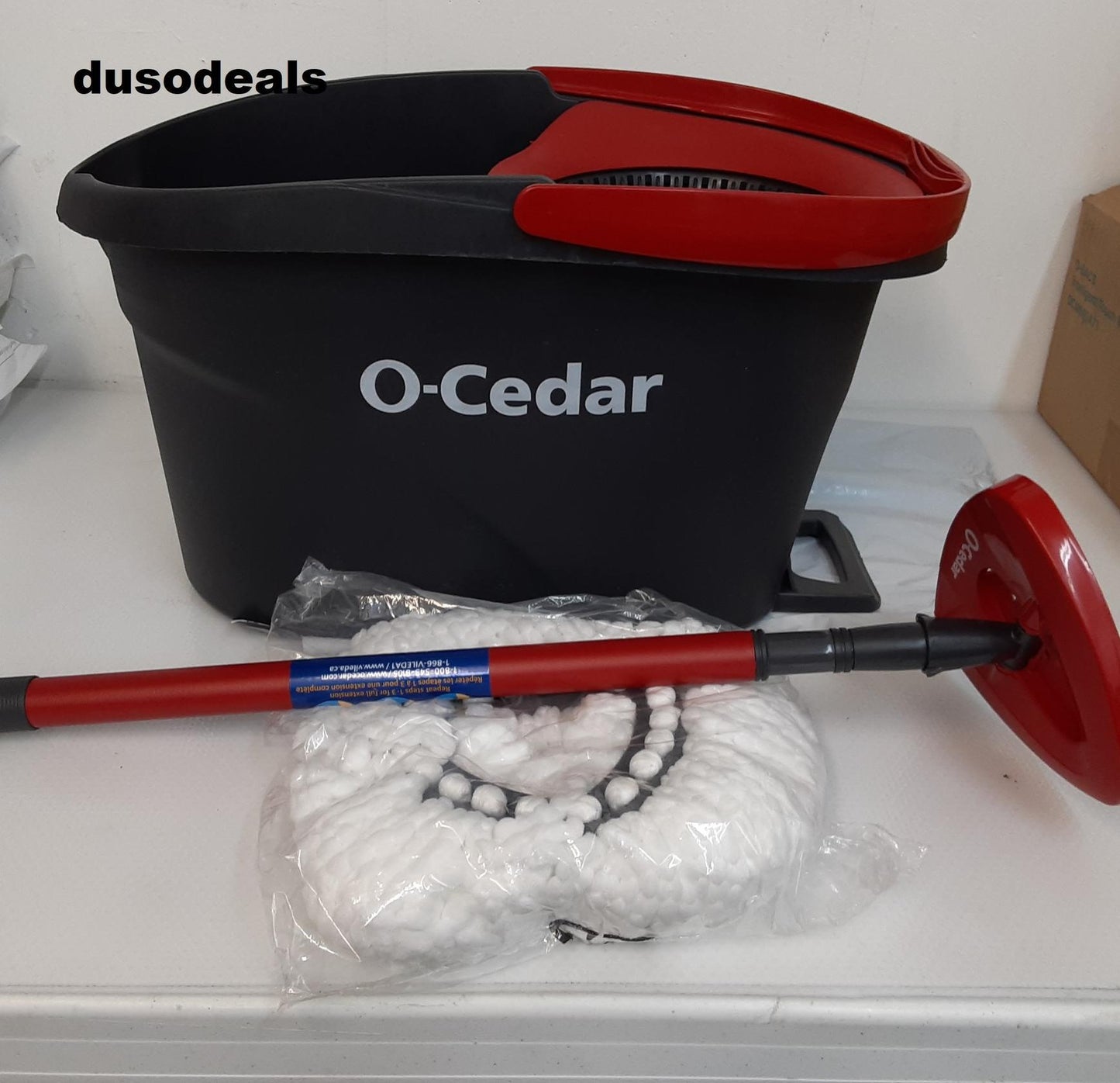 O-cedar Easywring Spin Mop & Bucket system ****PLEASE READ** **