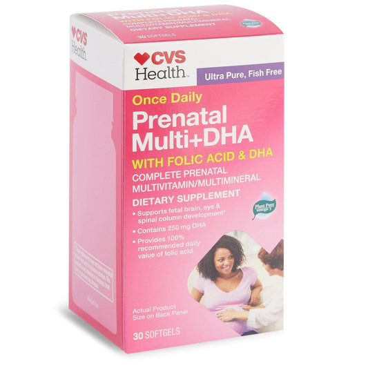 Prenatal Multi + Dha With Folic Acid Exp 08/2020