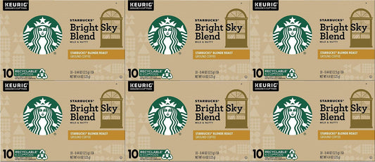 Starbucks Bright Sky Blonde Light Roast K Cups 60 COUNT Best Before August 2020