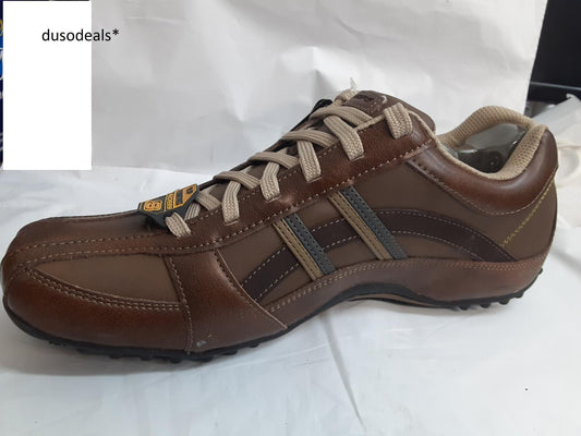 Sketchers For Safety 76832 Rockland, Systemic , Brown, Size 10.5