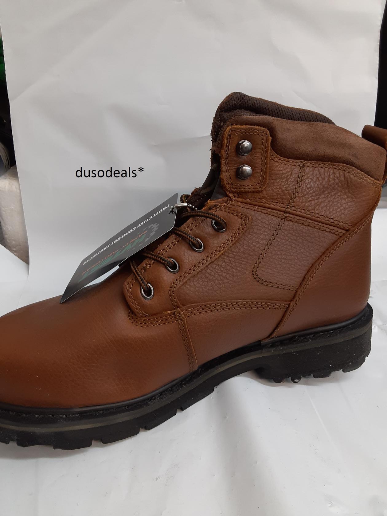 Hytest Welt Wellington 6", Steel Toe, EH, K13262, Tan, Size 9.5 Medium , MENS