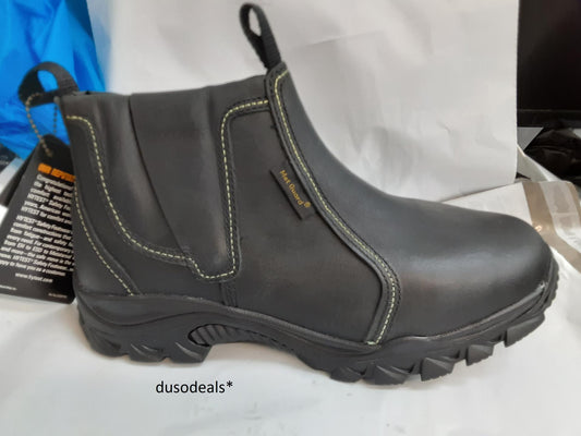 Hytest Welders 5" Boot, ST, EH, INT MET, K13210, BLACK, Size 9.5 Medium, MENS