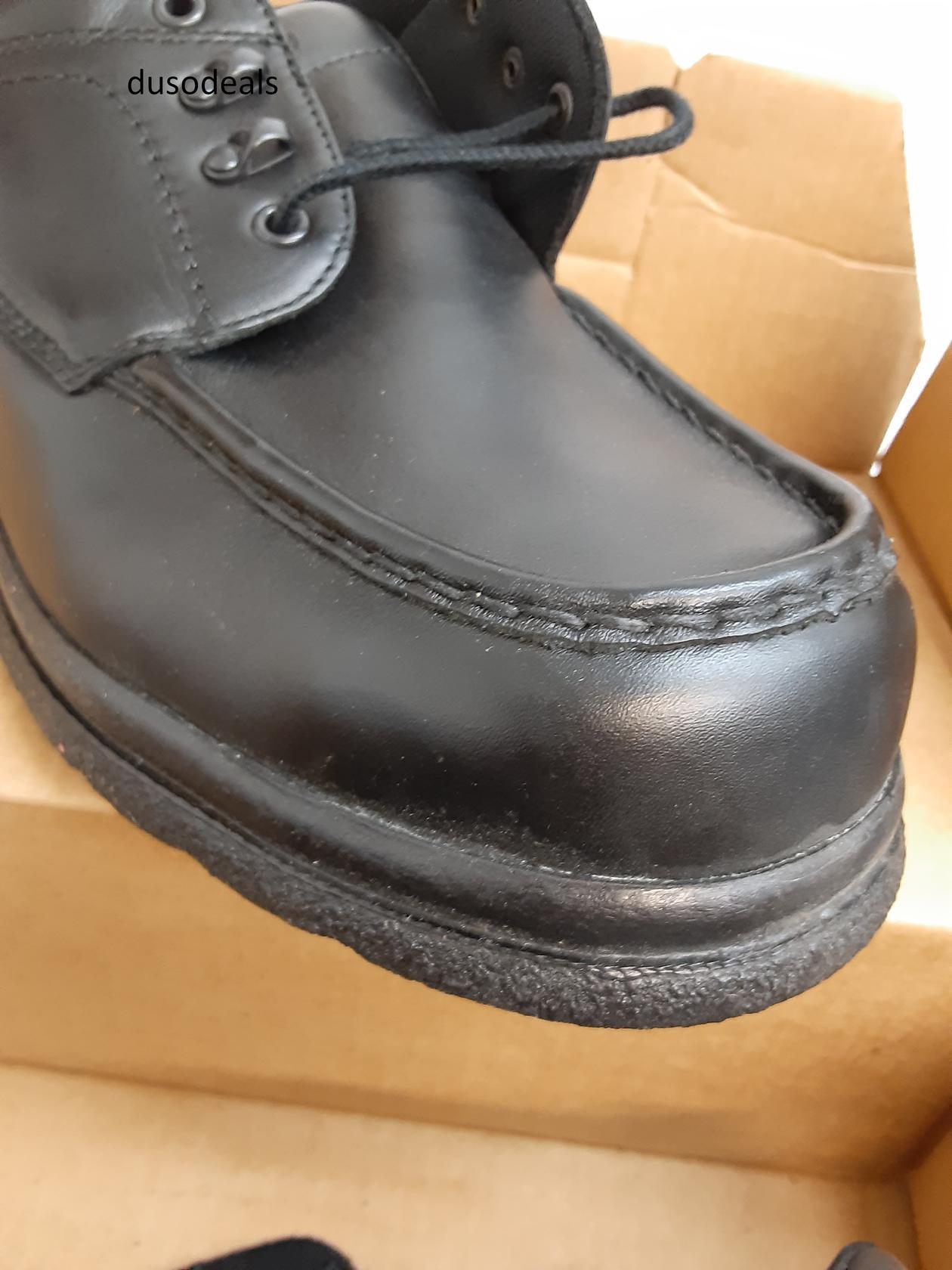 Red Wing Shoes Safety Oxford, SD, 06657-0, Black, Size 9.5 E3 /open box