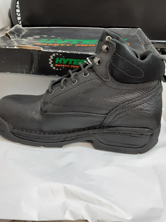 Hytest Safety Footwear 6" Opanka, Soft Toe, Black, K16160 Unisex sizes*