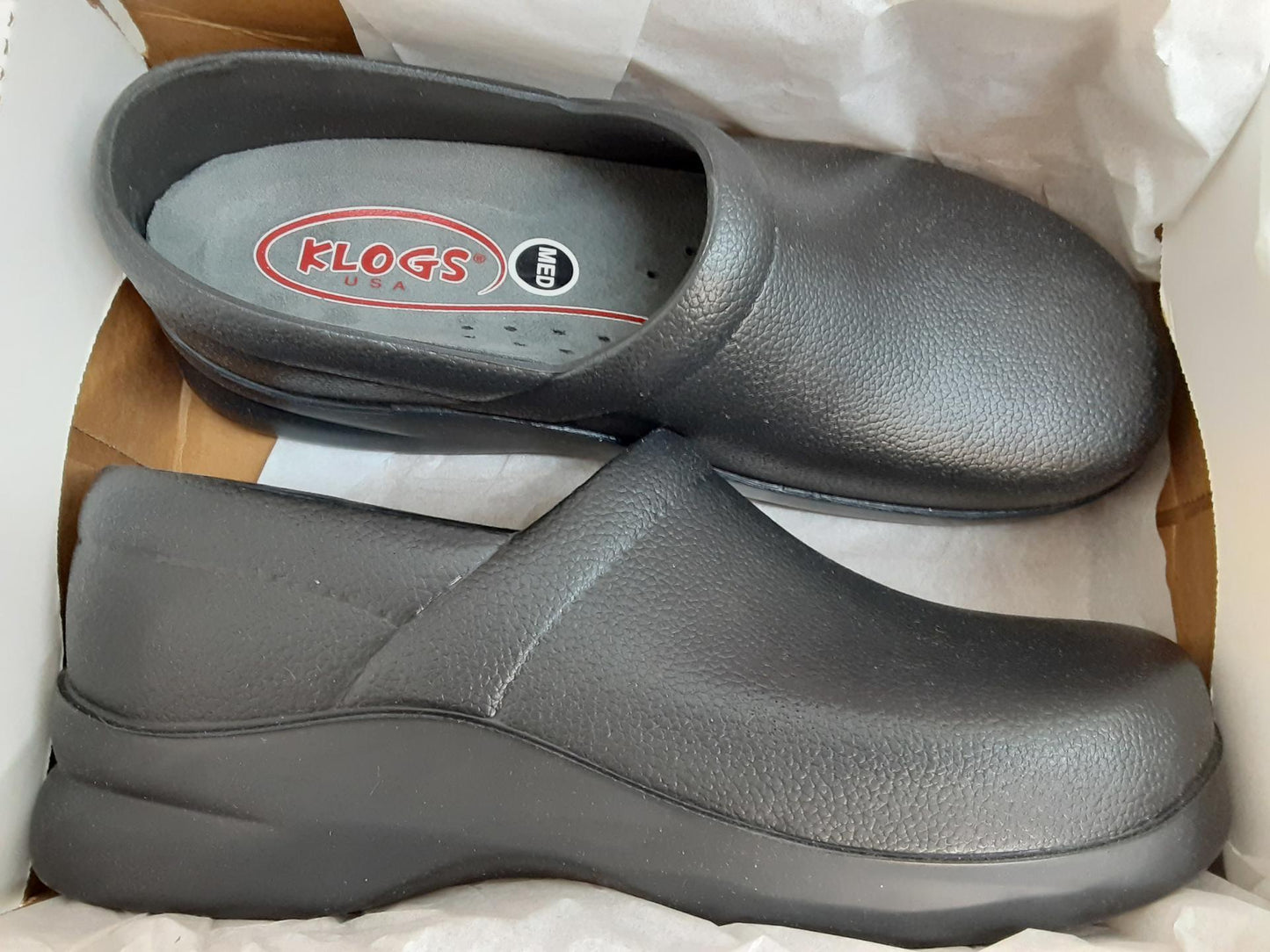 Klogs USA Unisex Boca Clog, CROCS Black,9 Medium