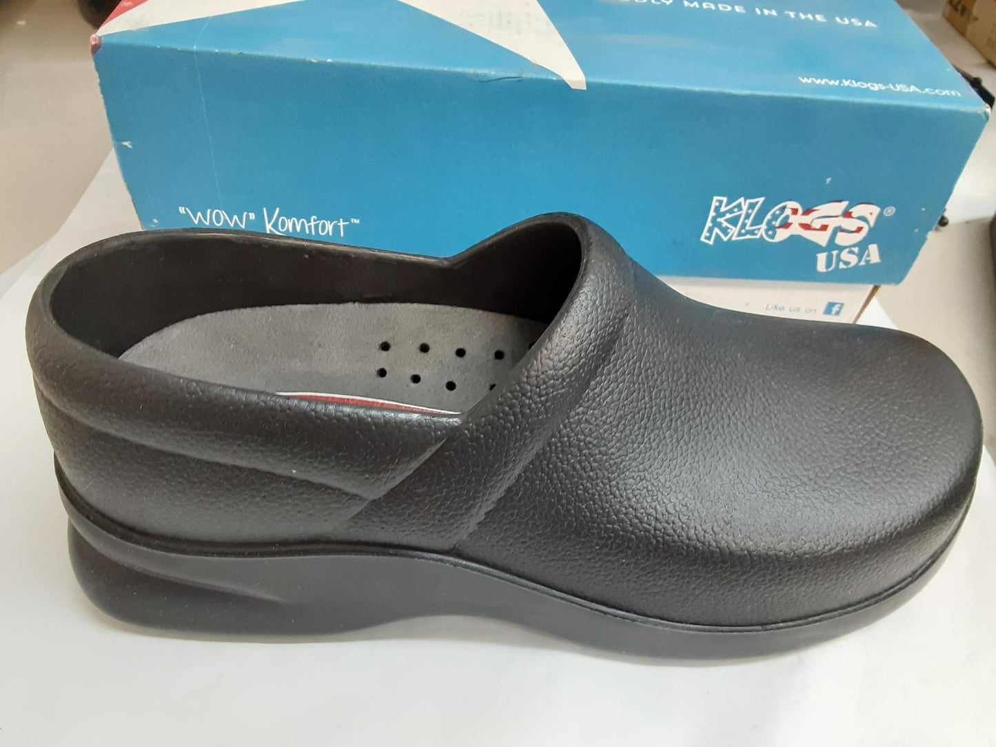 Klogs USA Unisex Boca Clog, CROCS Black,9 Medium