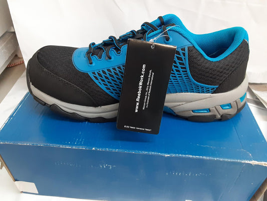 Reebok Work Heckler Seamless Oxford- Size 8 MEDIUM- Blue/Black -MENS