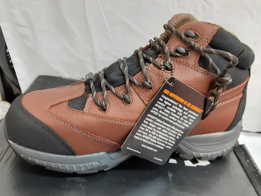 Hytest Inter Met Hiker 6" Boot, Comp Toe, Tan, K12202, Size: 12 Medium