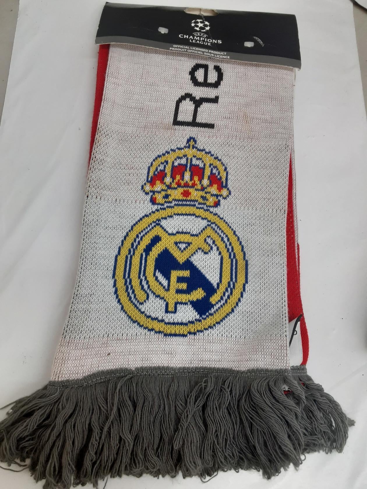 UEFA Champions League Jacquard Scarf Friendship Design -Made in the EU