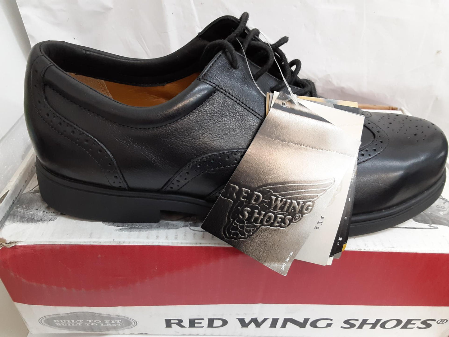 Red Wing Dress Shoes- Slip Resistant- Style 6665- Black- Size USA: 11 D