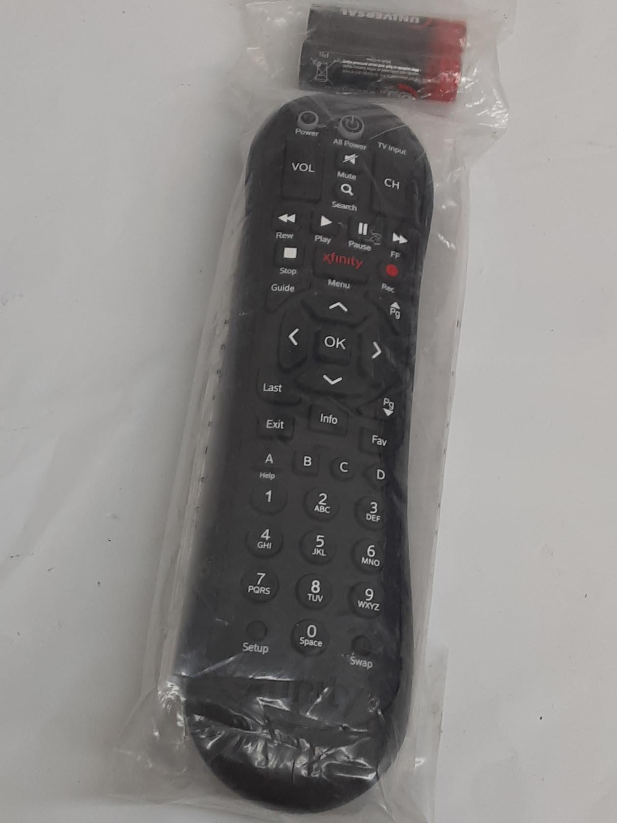 Xfinity New COMCAST HDTV DVR Cable Remote Control XR2 -2 Batteries included