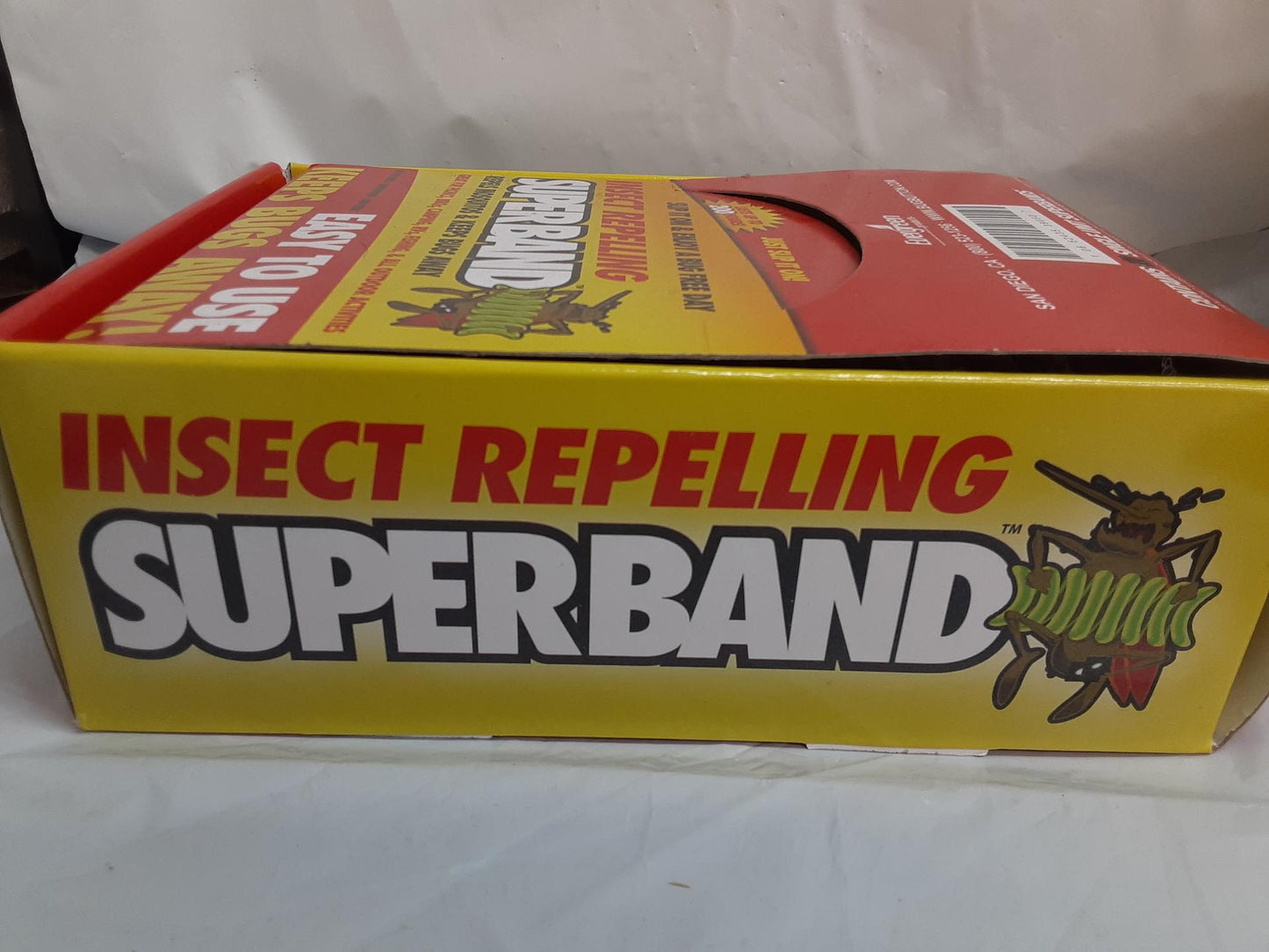 Insect Repelling Superband - By Evergreen- Yellow- PACK OF 40