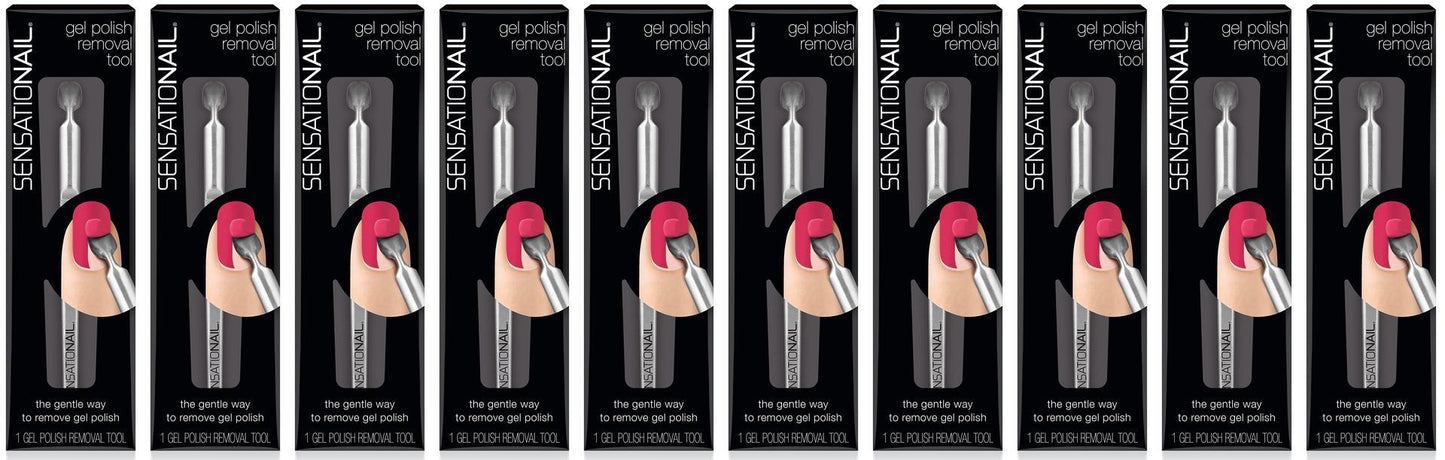 Sensationail Gel Polish Removal Tool- LOT OF TEN - NEW -FREE SHIPPING