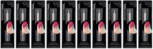 Sensationail Gel Polish Removal Tool- LOT OF TEN - NEW -FREE SHIPPING