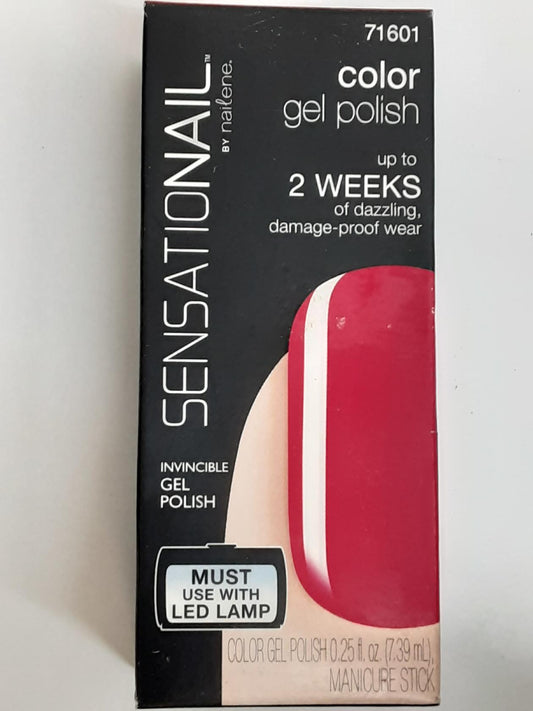 Sensationail Gel Polish Color, 'Love Struck', 71601, (one) NEW