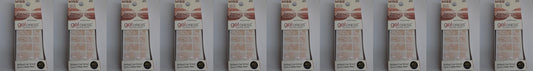 Kiss Gel Dress 60640, French Toast, 40 ct: 20 full/ 20 French, (Lot of 10) NEW