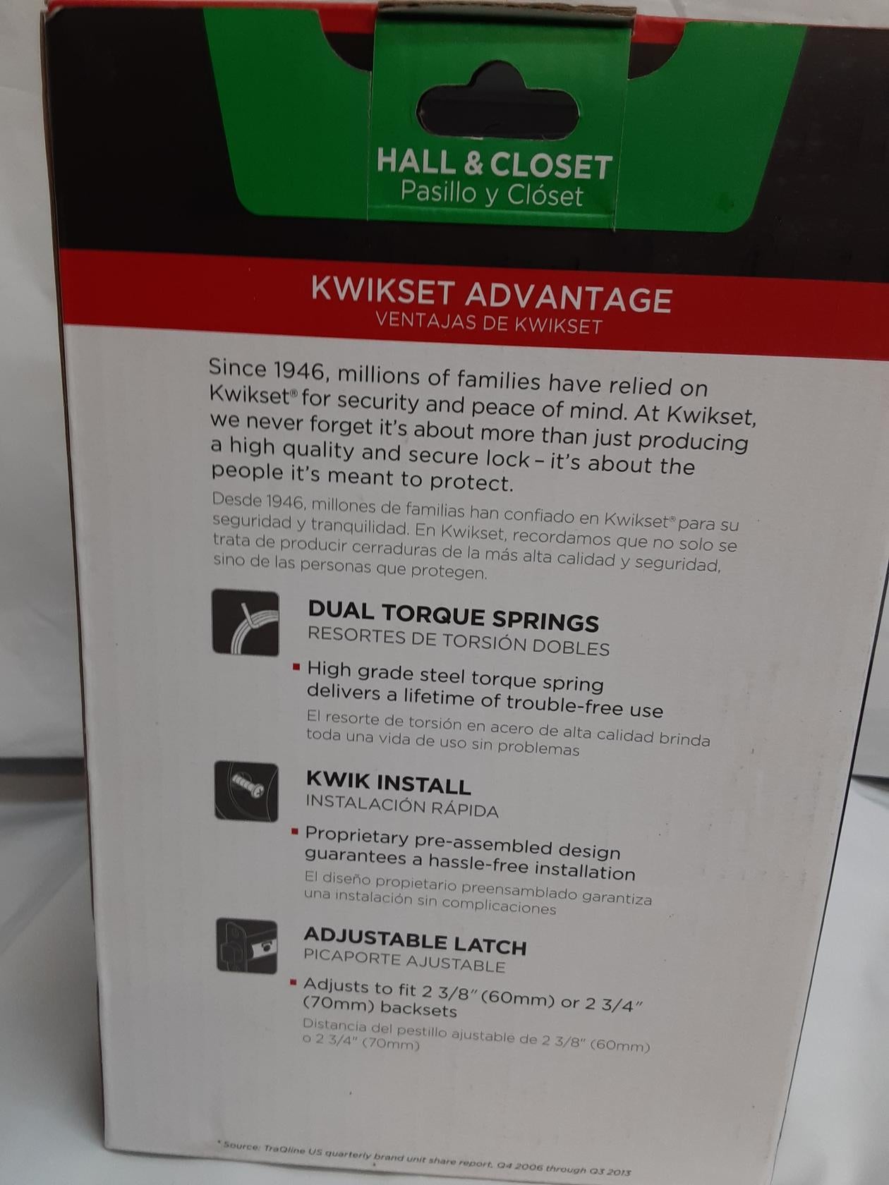 Kwikset HALL & CLOSET (BHMA Certified) Signature Series, Venetian Bronze