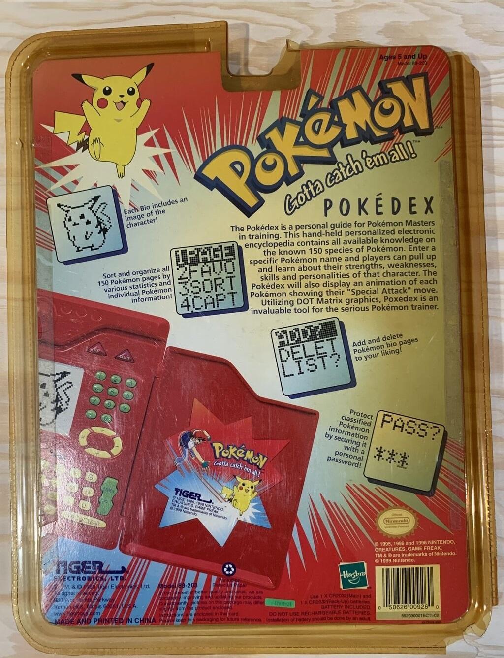 Pokemon Gotta Catch'em All- Electronic Encyclopedia- OPEN BOX*