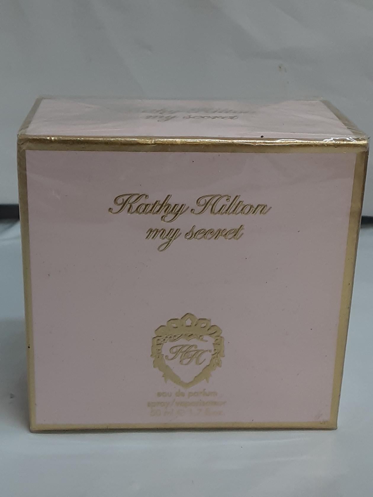 Kathy Hilton; 'My Secret' Eau de parfum  1.7 fl oz  (NEW-SEALED)