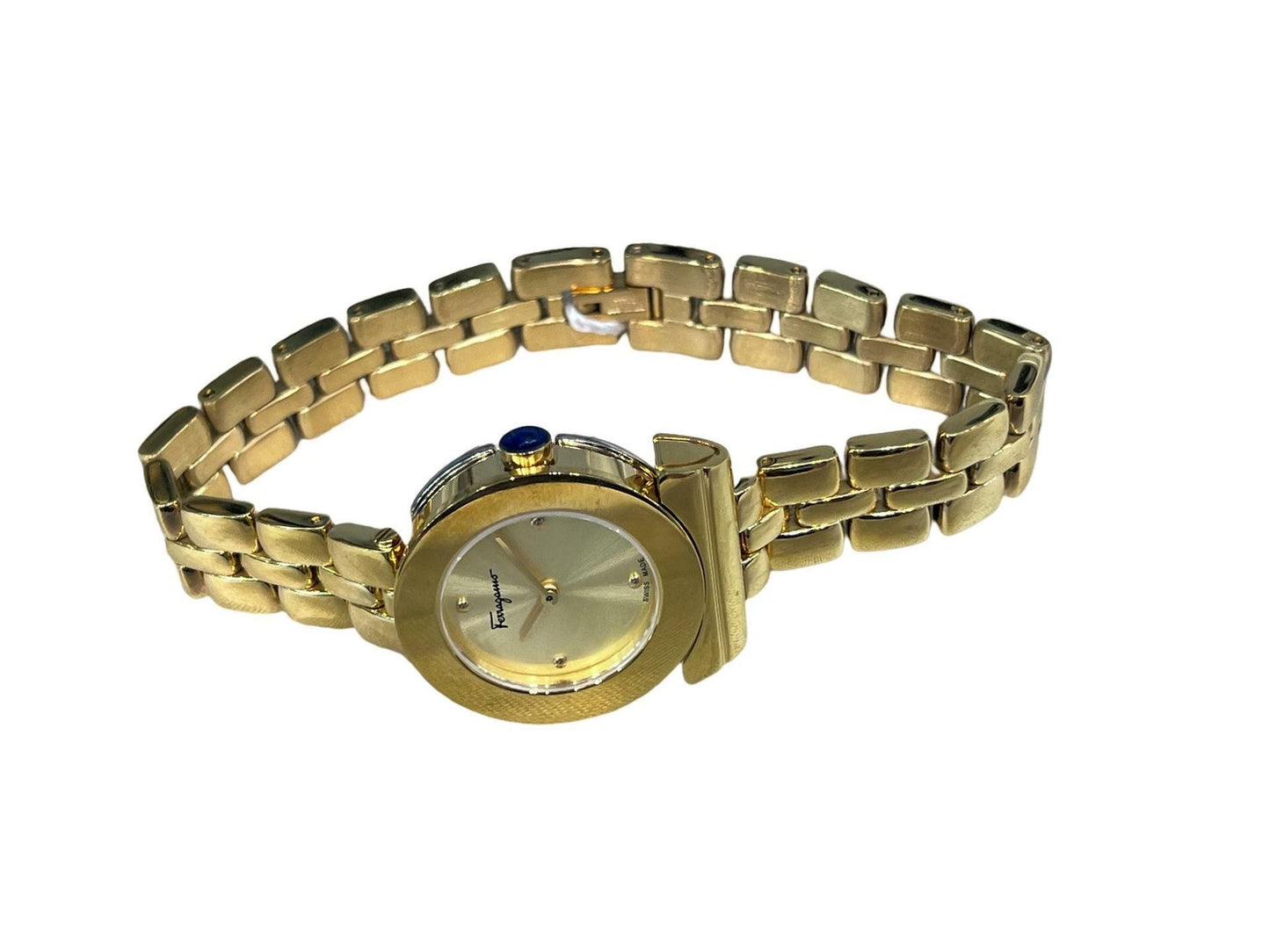 Salvatore Ferragamo Womens Gold 27 mm Gancino Bracelet Watch SFPD01819