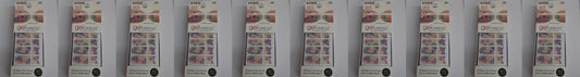 Kiss Gel Dress 'Sugar & Spice' 40 ct 20 Full/ 20 French Gel Strips (Lot of 10)