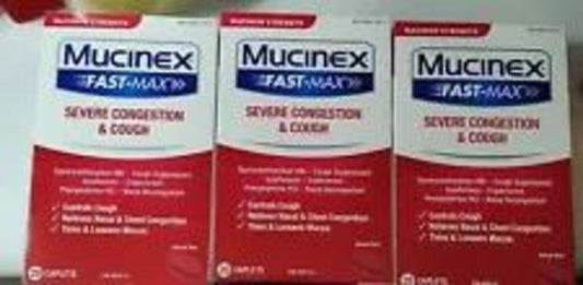 Mucinex Fast-Max Adult Severe Congestion & Cough Caplets, 20ct