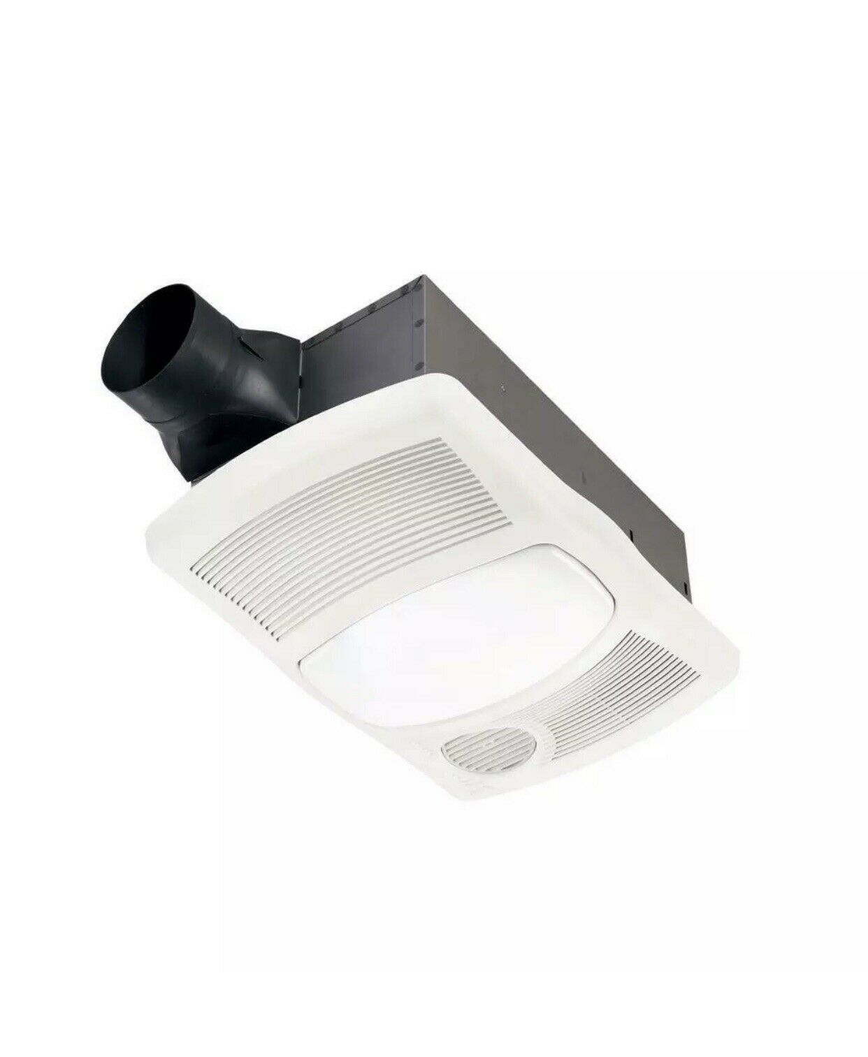 NuTone 110 CFM Ceiling Bathroom Exhaust Fan with Light and 1500-Watt Heater, W..